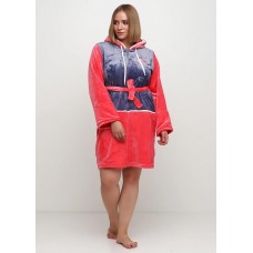 Халат Wild Love M,L плюш 840